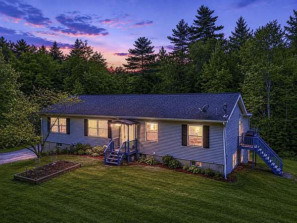 18.4 Acres of Land with Home for Sale in Canterbury, New Hampshire