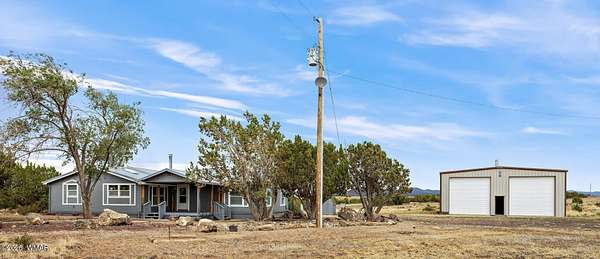 15 Acres of Land with Home for Sale in Concho, Arizona