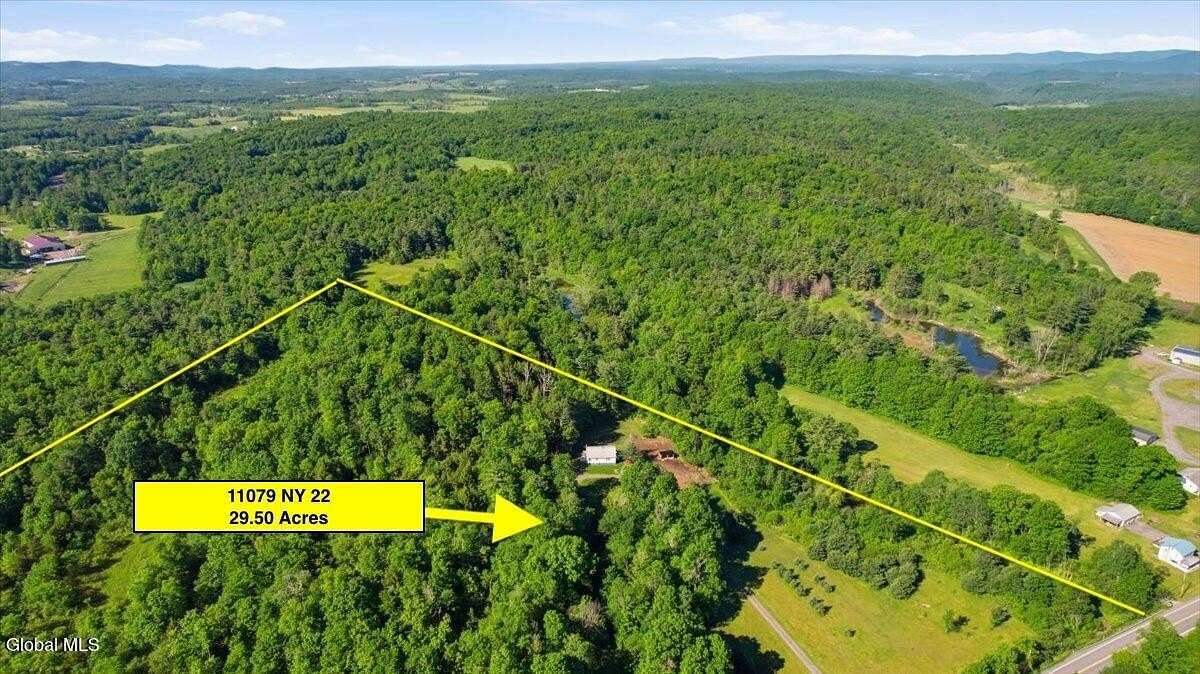 29.5 Acres of Land with Home for Sale in Fort Ann, New York
