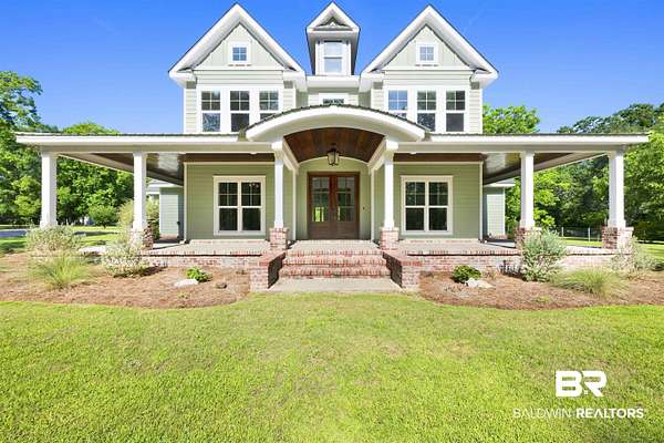 7.65 Acres of Land with Home for Sale in Silverhill, Alabama