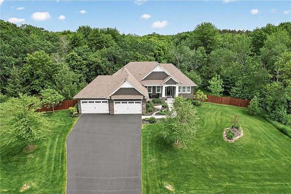 4.12 Acres of Land with Home for Sale in Oak Grove, Minnesota