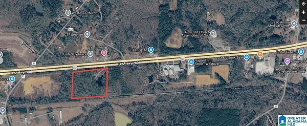 17 Acres of Improved Mixed-Use Land for Sale in Sterrett, Alabama