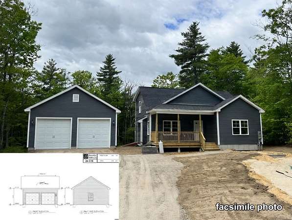 5 Acres of Land with Home for Sale in Gilmanton, New Hampshire