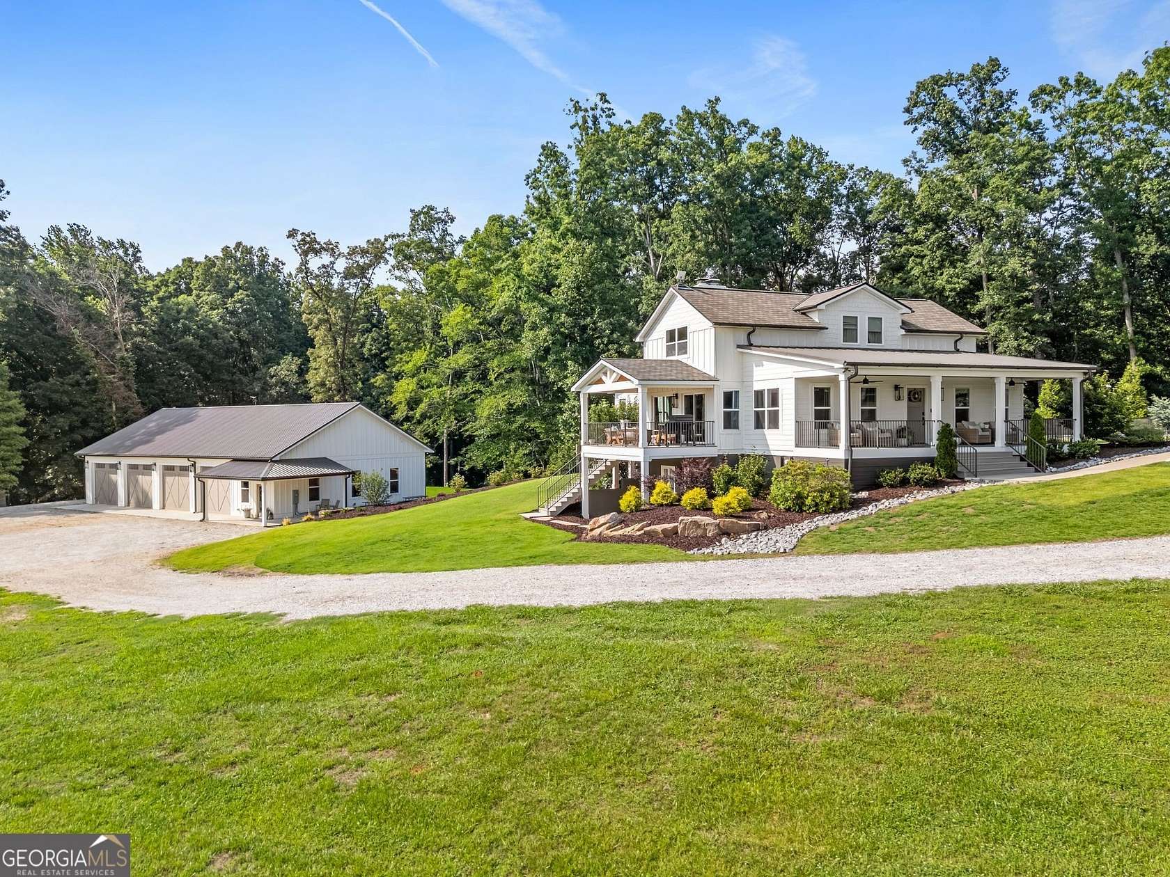 25 Acres of Land with Home for Sale in Jefferson, Georgia