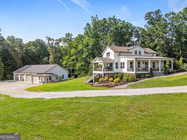 25 Acres of Land with Home for Sale in Jefferson, Georgia
