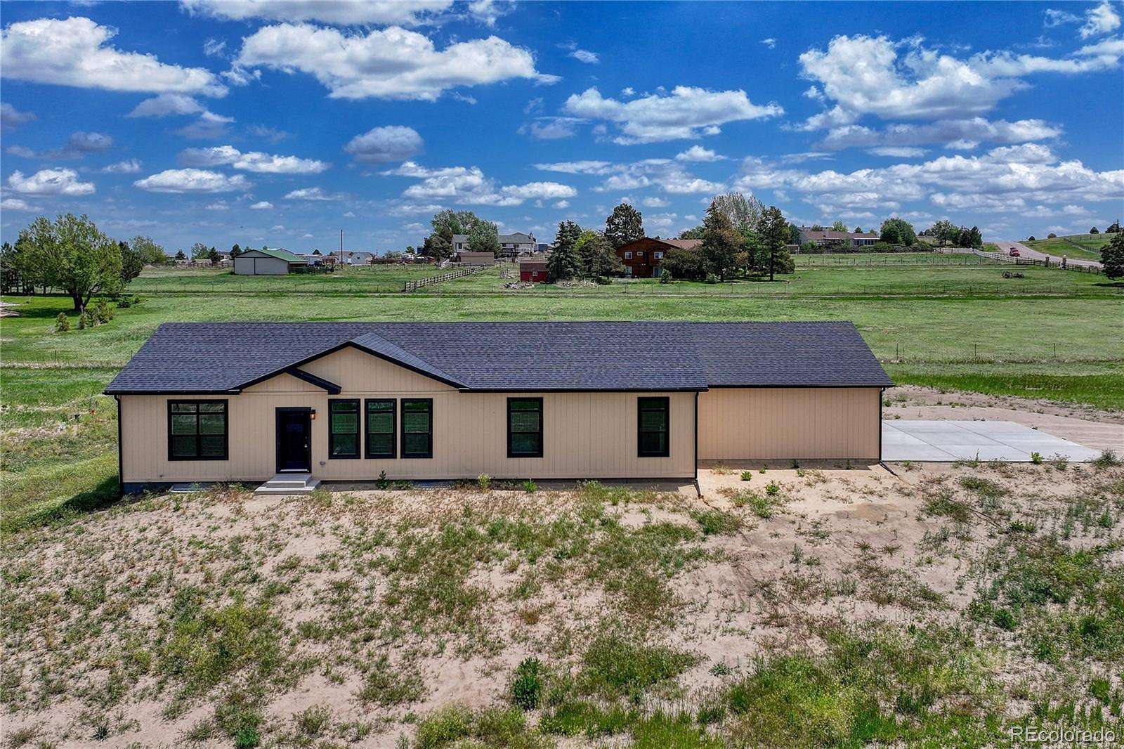 4 Acres of Land with Home for Sale in Elizabeth, Colorado