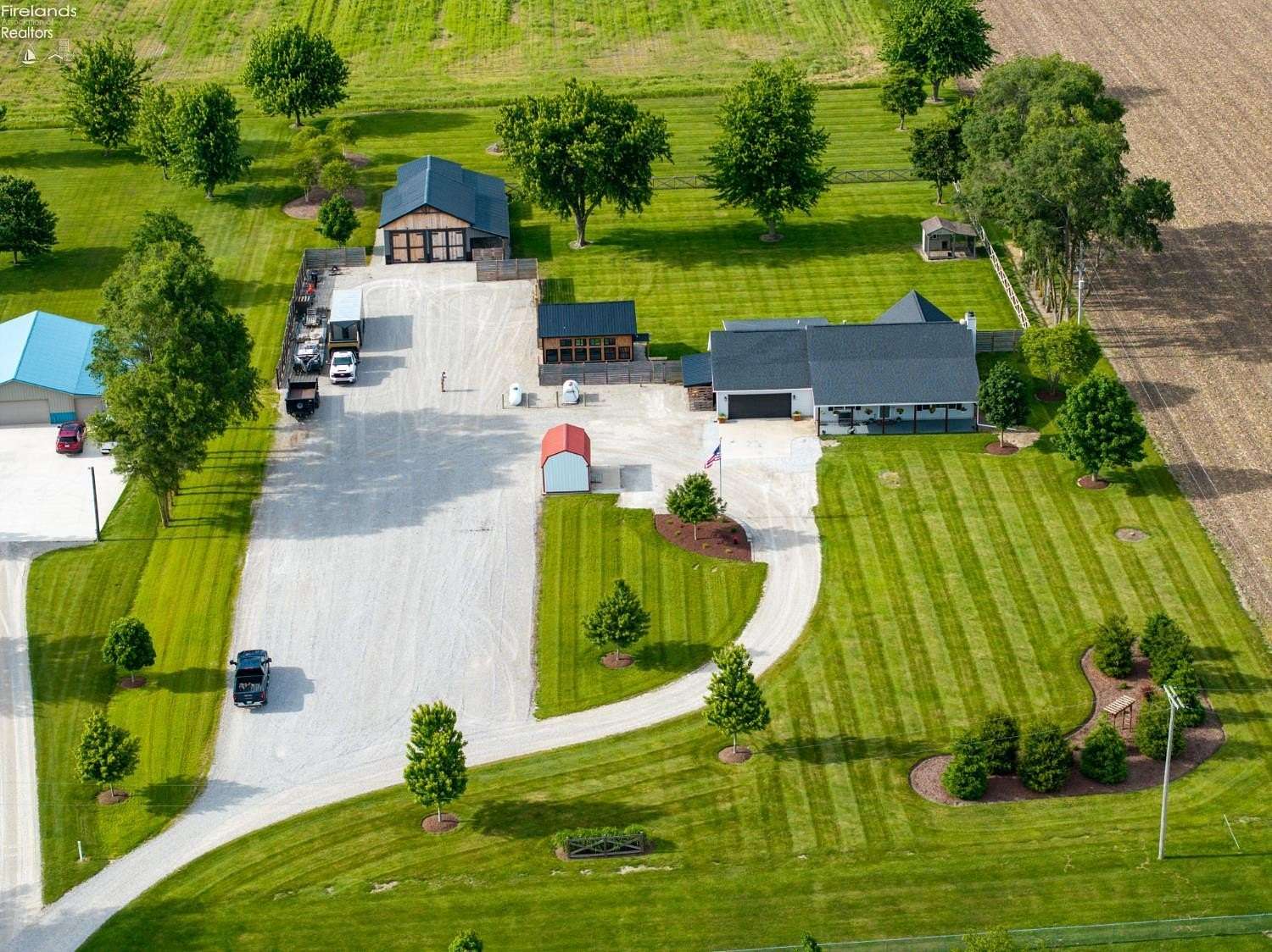 3 Acres of Land with Home for Sale in Helena, Ohio