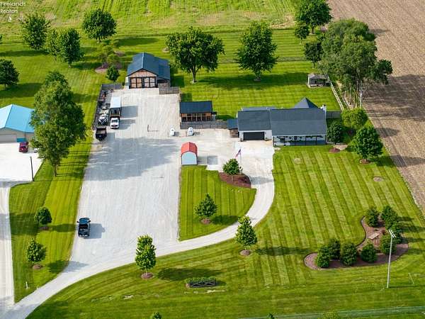 3 Acres of Land with Home for Sale in Helena, Ohio