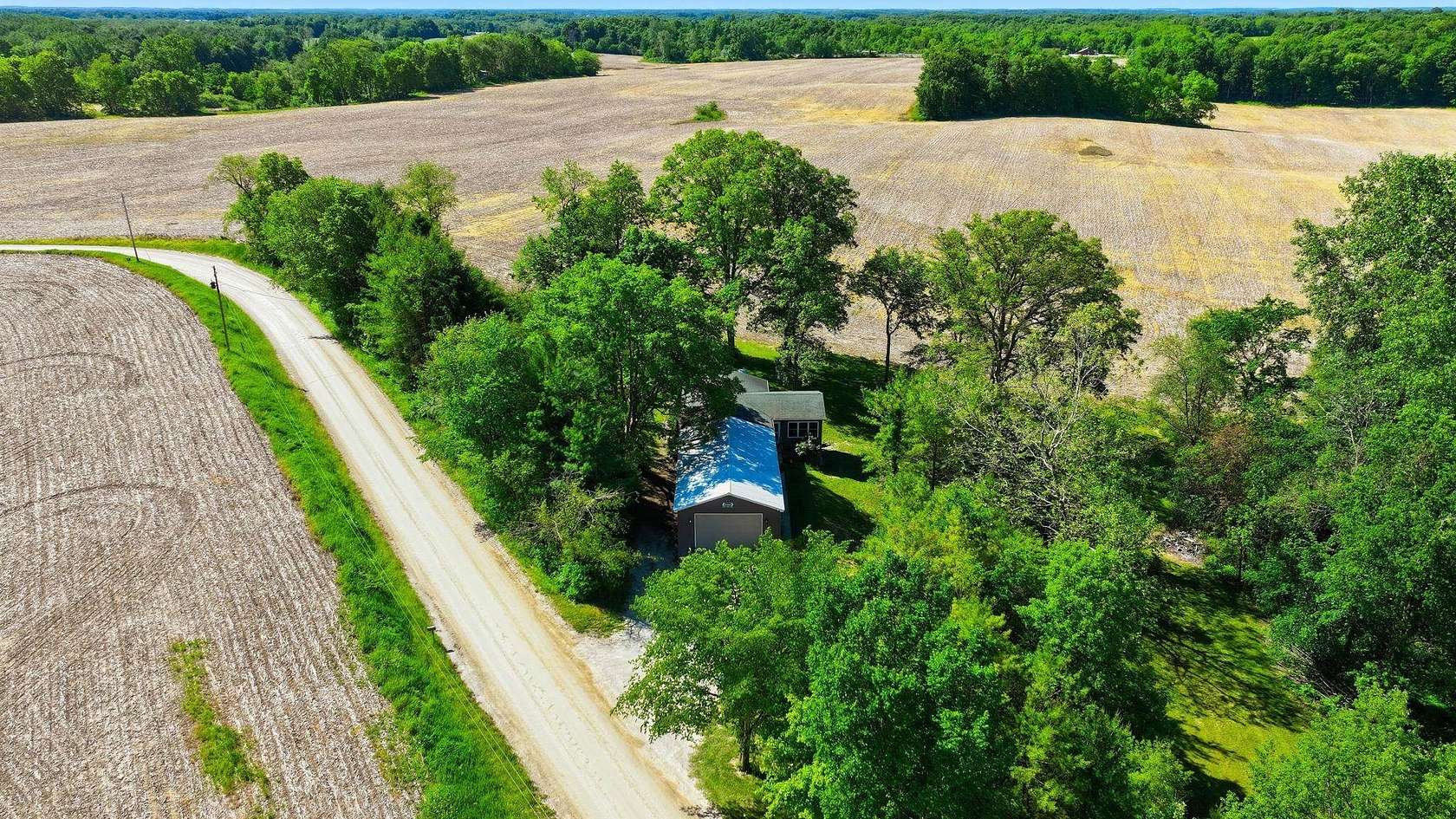 2.24 Acres of Land with Home for Sale in Columbia City, Indiana