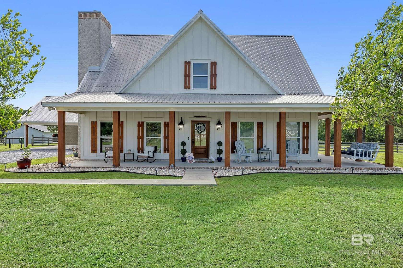 4.68 Acres of Land with Home for Sale in Grand Bay, Alabama