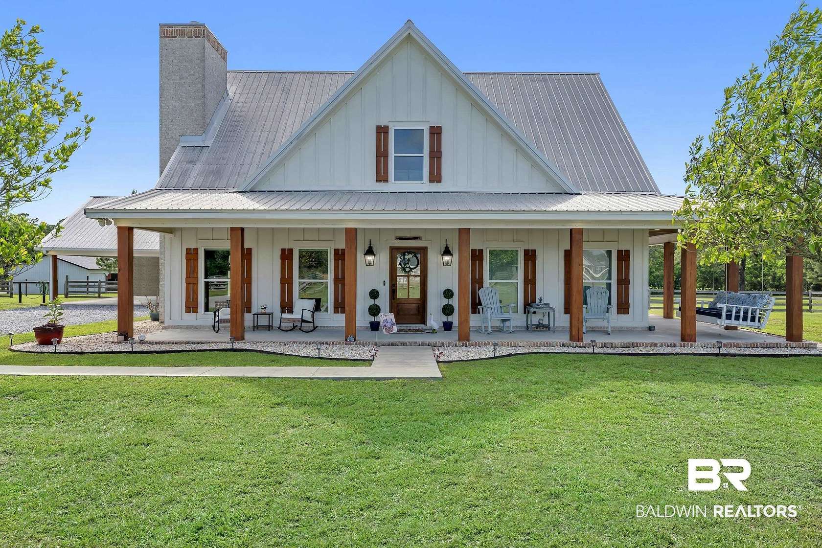 4.68 Acres of Land with Home for Sale in Grand Bay, Alabama