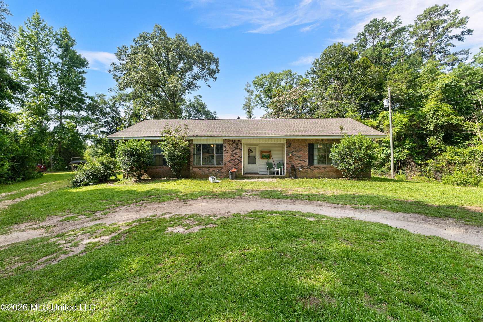 2.7 Acres of Land with Home for Sale in New Augusta, Mississippi