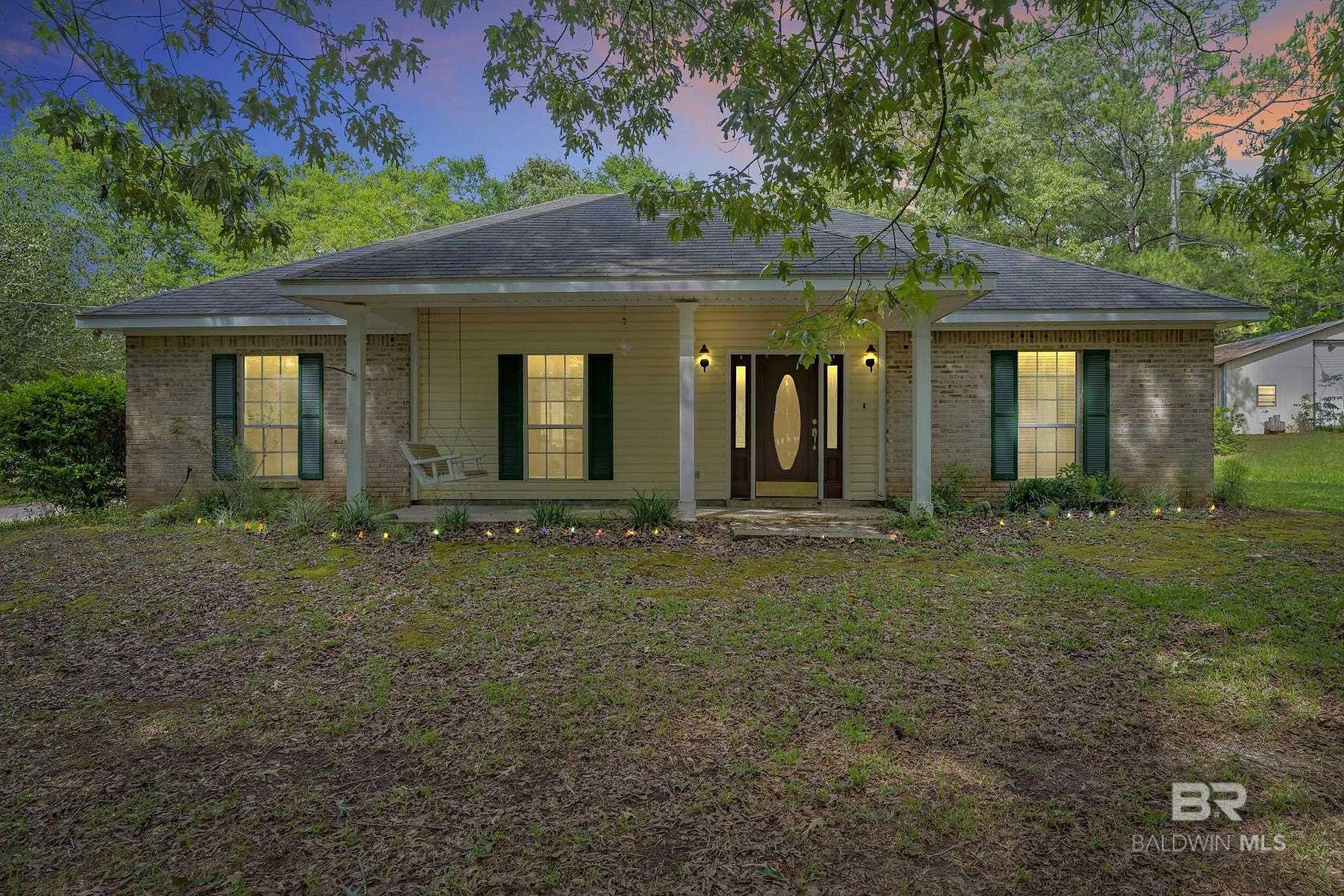 2.9 Acres of Land with Home for Sale in Wilmer, Alabama