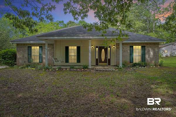 2.9 Acres of Land with Home for Sale in Wilmer, Alabama