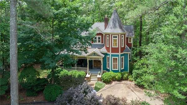 3 Acres of Land with Home for Sale in Alpharetta, Georgia