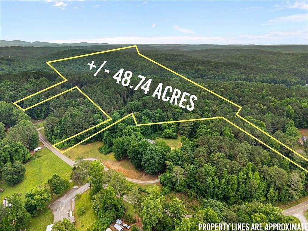 48.7 Acres of Recreational & Residential Land for Sale in Ball Ground, Georgia