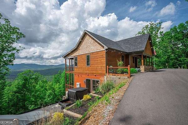 5 Acres of Land with Home for Sale in Mineral Bluff, Georgia
