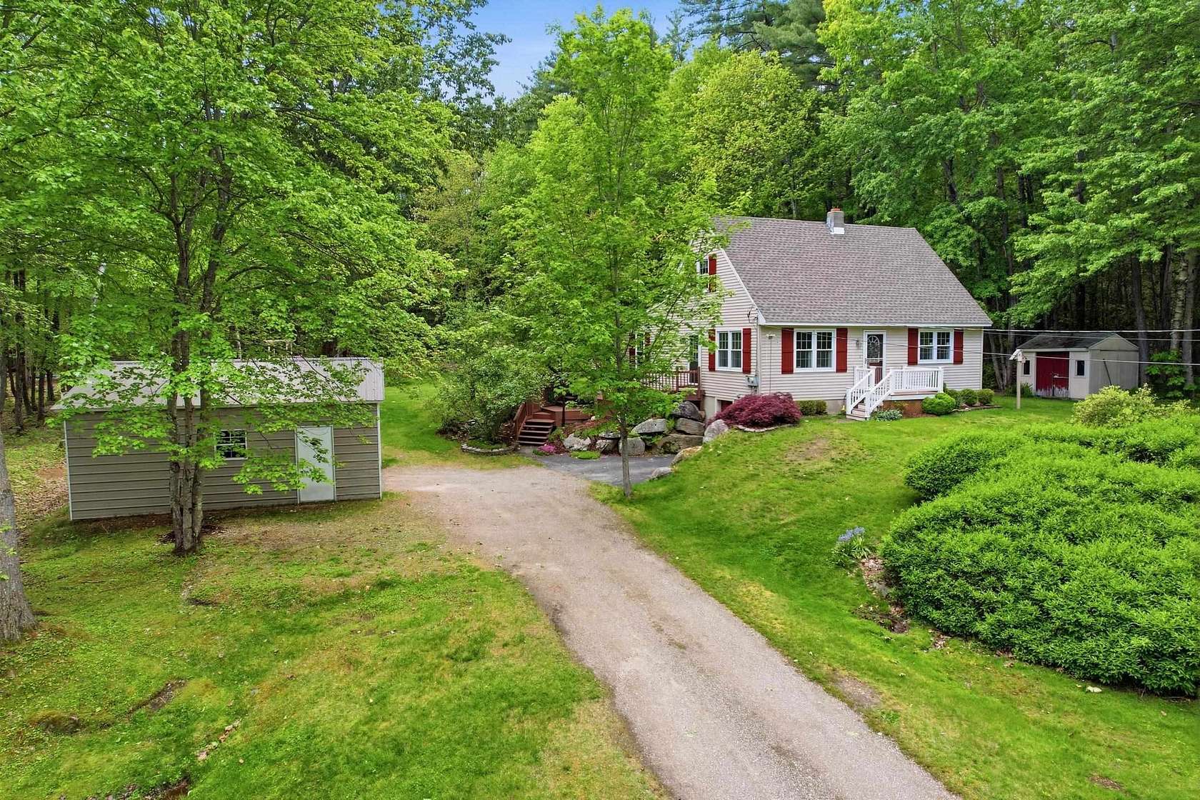 3.19 Acres of Land with Home for Sale in Candia, New Hampshire