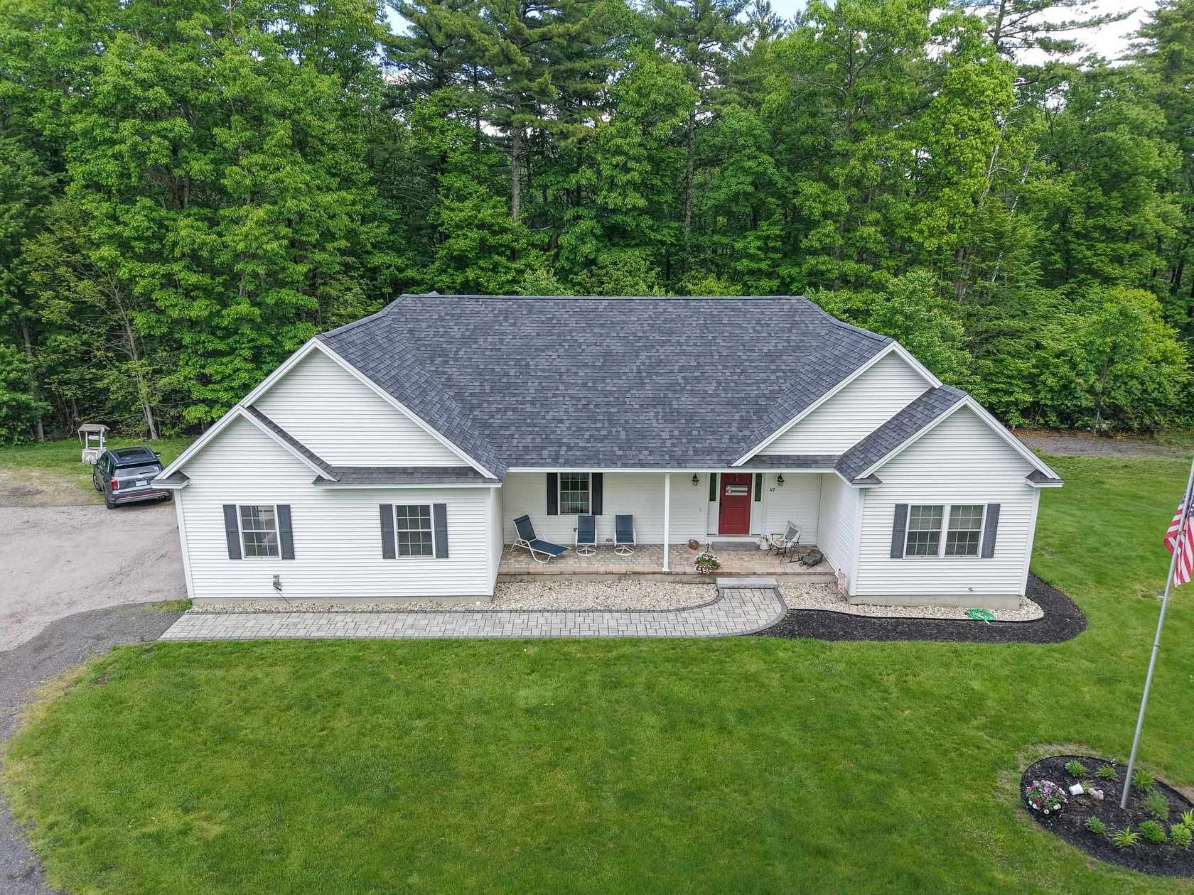 4 Acres of Land with Home for Sale in Auburn, New Hampshire