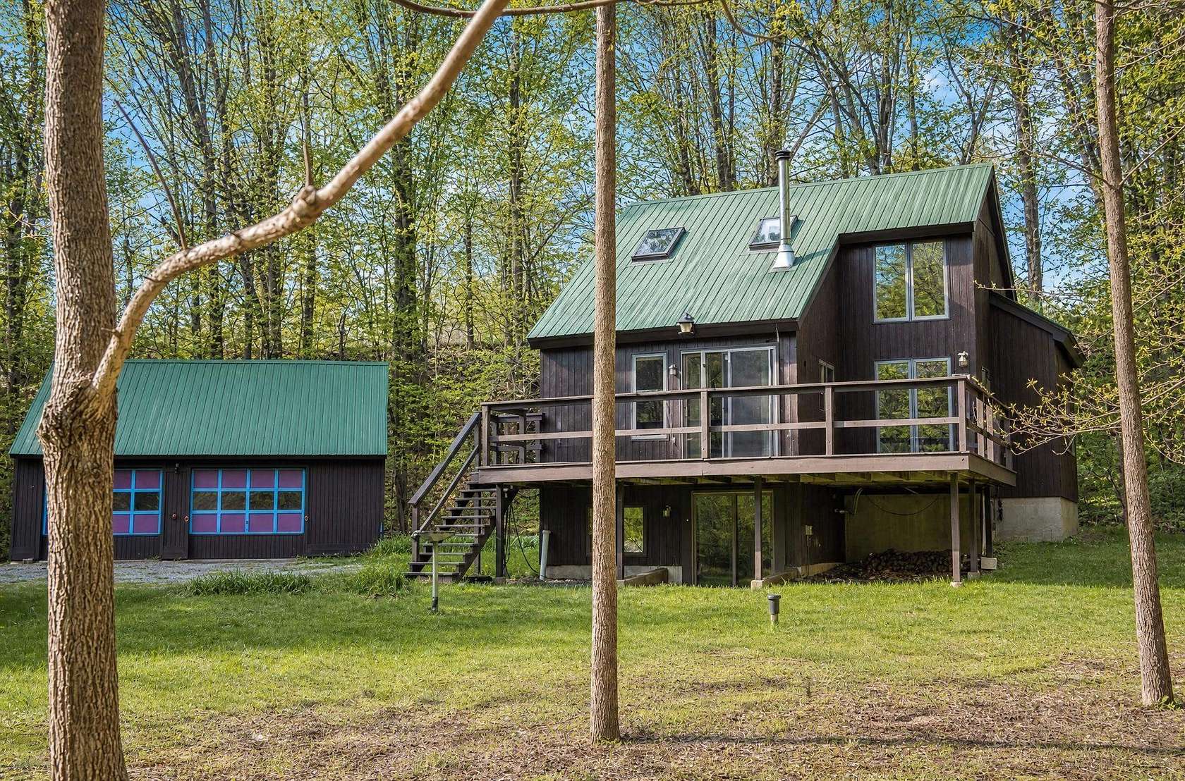 3.85 Acres of Land with Home for Sale in Hinesburg, Vermont