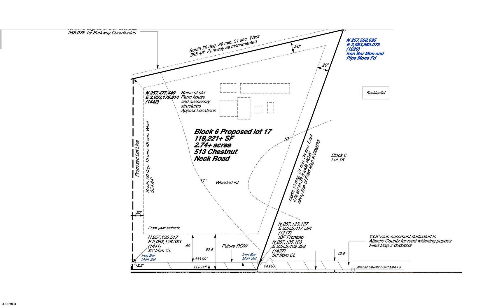 2.74 Acres of Residential Land for Sale in Port Republic, New Jersey