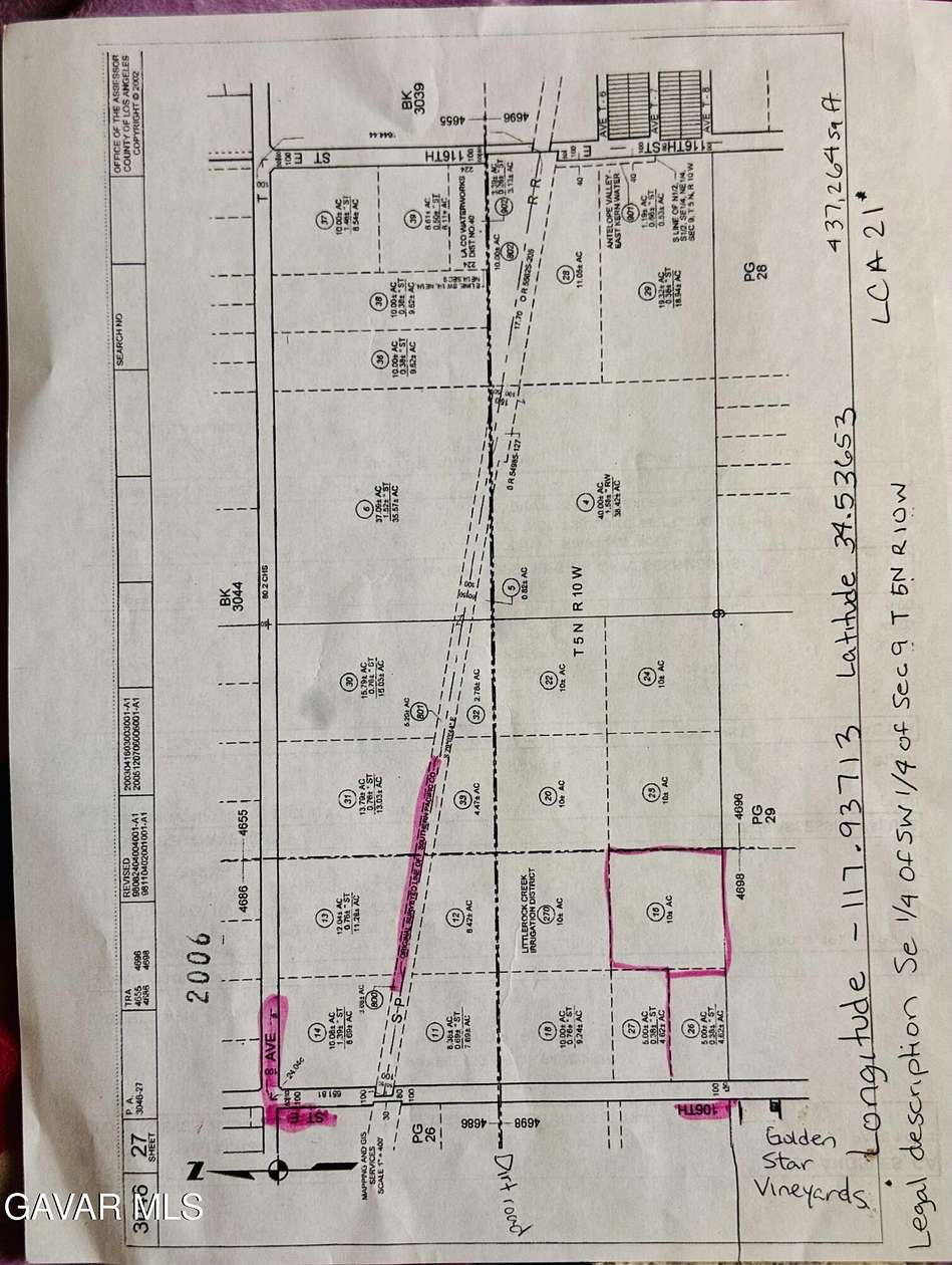 0.01 Acres of Residential Land for Sale in Littlerock, California