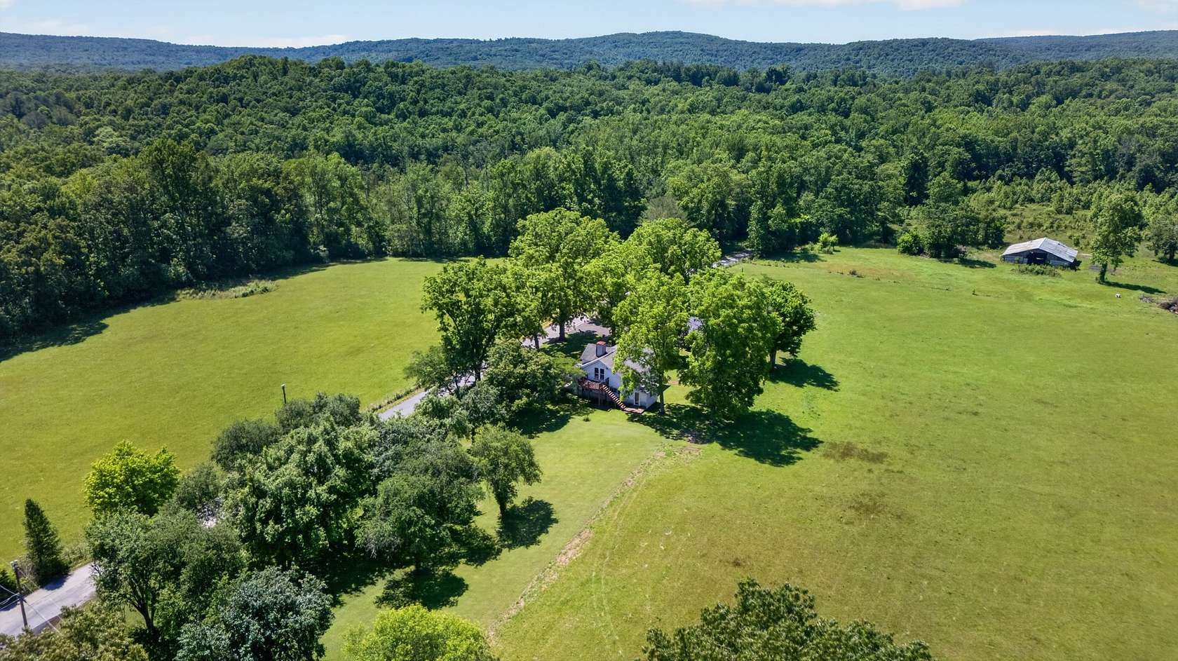 2 Acres of Land with Home for Sale in Palmer, Tennessee