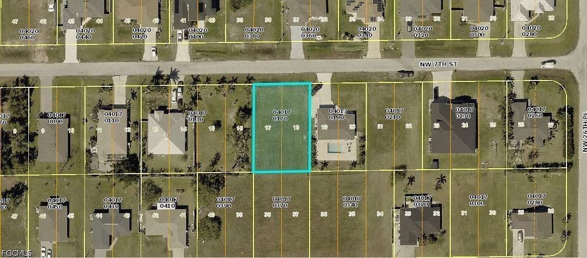 0.23 Acres of Residential Land for Sale in Cape Coral, Florida