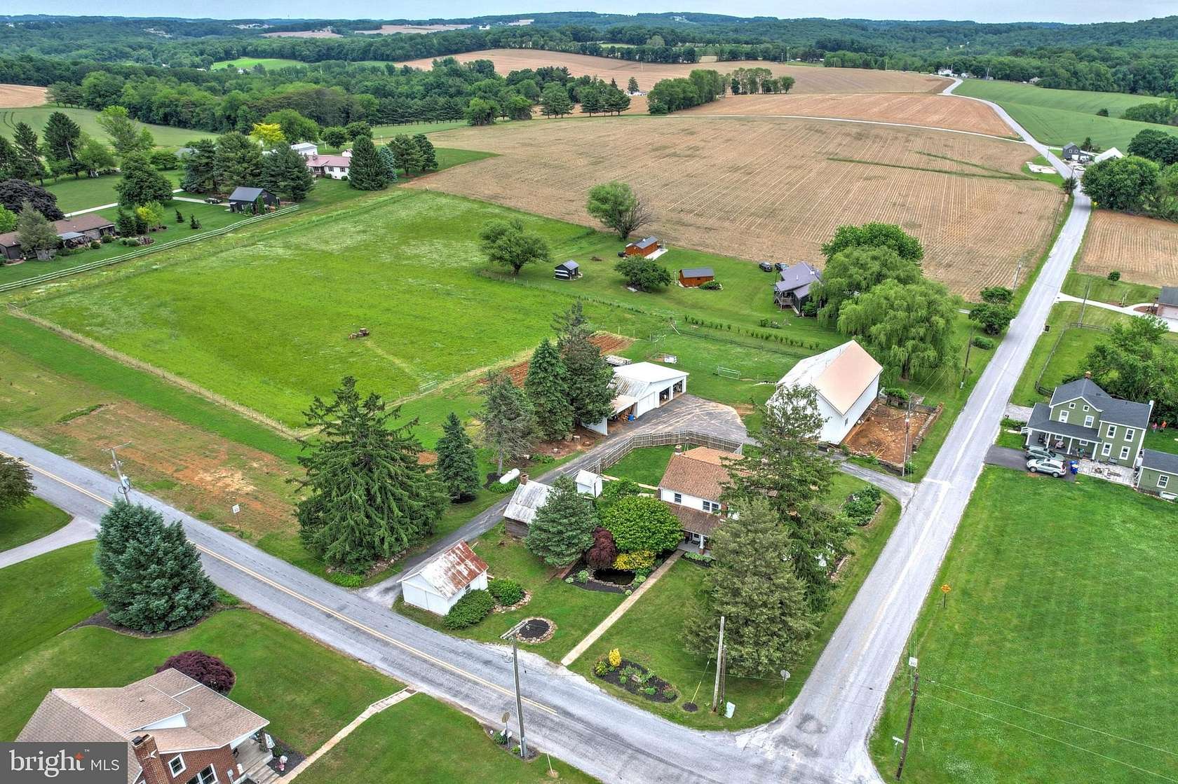 7 Acres of Land with Home for Sale in Glen Rock, Pennsylvania