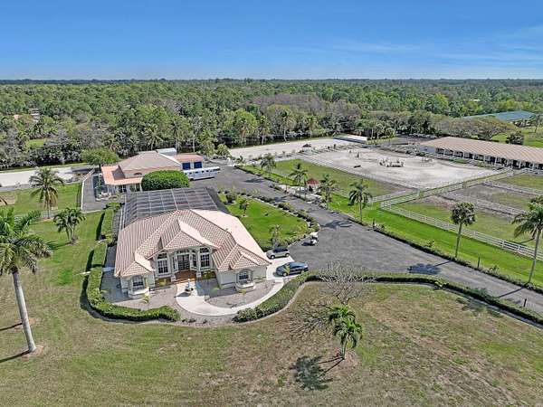 10 Acres of Land with Home for Sale in Loxahatchee Groves, Florida