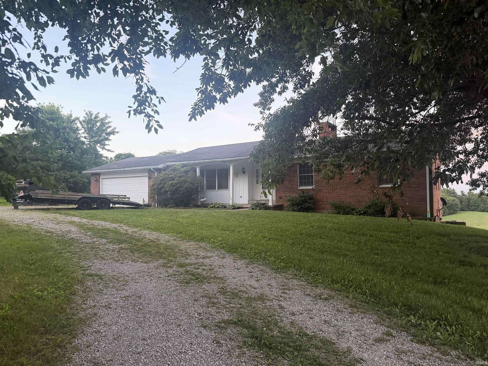 7.41 Acres of Land with Home for Sale in Lamar, Indiana