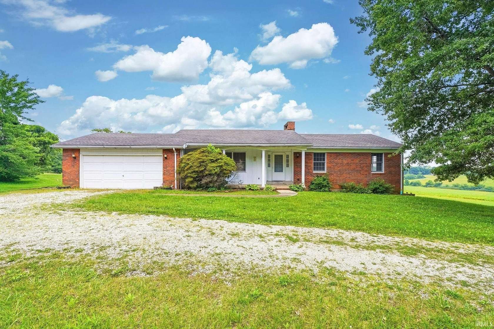 7.41 Acres of Land with Home for Sale in Lamar, Indiana