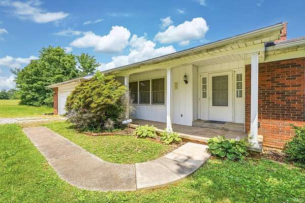 7.41 Acres of Land with Home for Sale in Lamar, Indiana