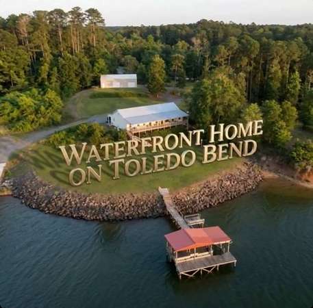 1.69 Acres of Land with Home for Sale in Florien, Louisiana