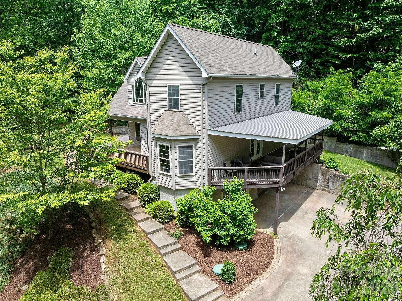 1.55 Acres of Land with Home for Sale in Canton, North Carolina