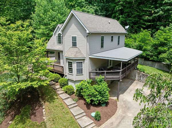1.55 Acres of Land with Home for Sale in Canton, North Carolina