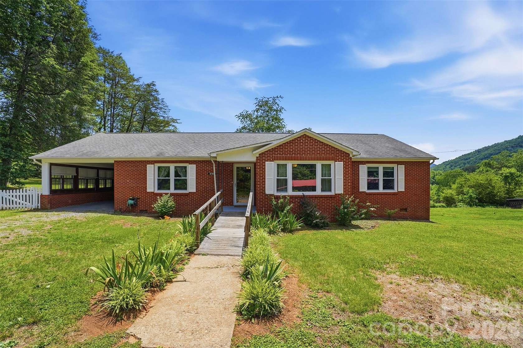 2.33 Acres of Land with Home for Sale in Marion, North Carolina