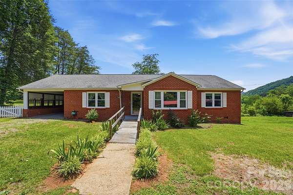 2.33 Acres of Land with Home for Sale in Marion, North Carolina