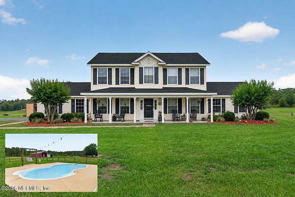 10 Acres of Land with Home for Sale in Sanderson, Florida