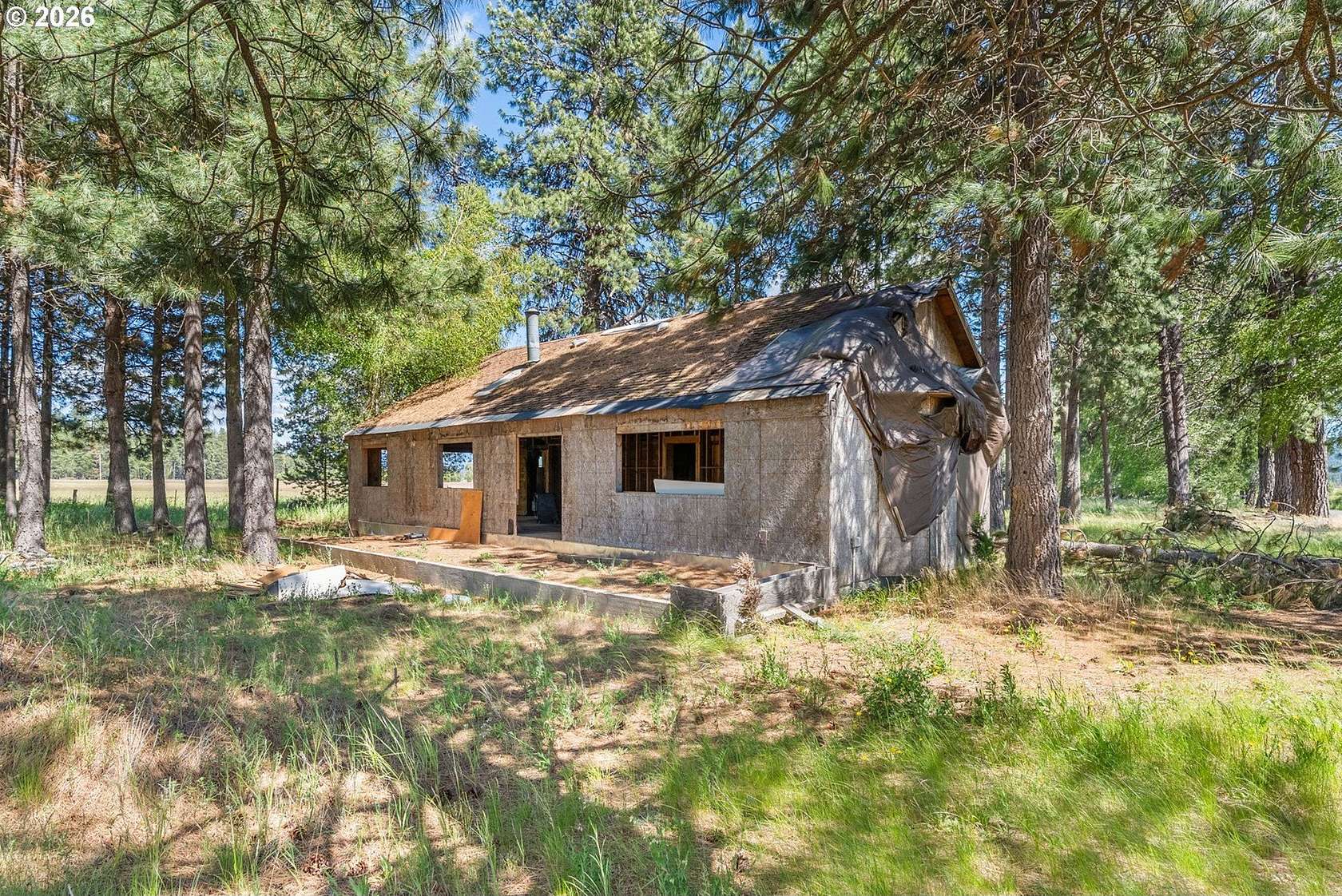 4.5 Acres of Land with Home for Sale in Glenwood, Washington