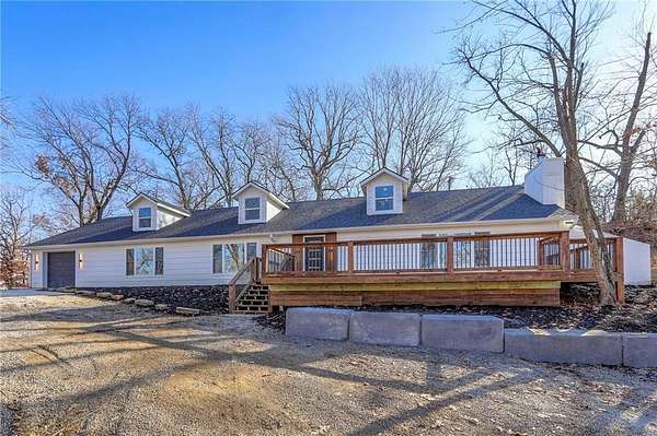 20.1 Acres of Recreational Land with Home for Sale in Oak Grove, Missouri