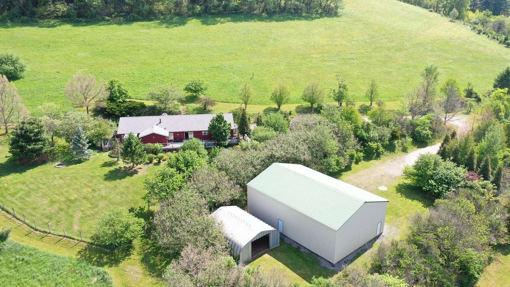 10.2 Acres of Land with Home for Sale in Accident, Maryland
