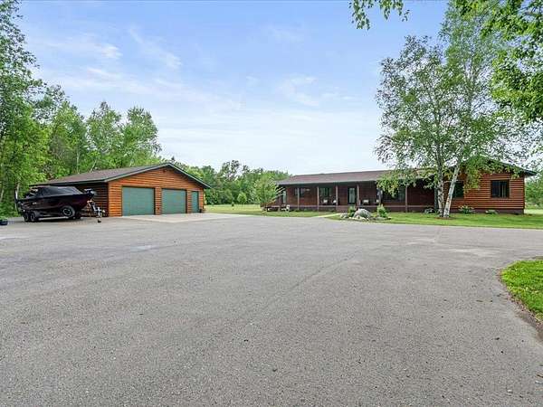 11.5 Acres of Land with Home for Sale in Sylvan Township, Minnesota
