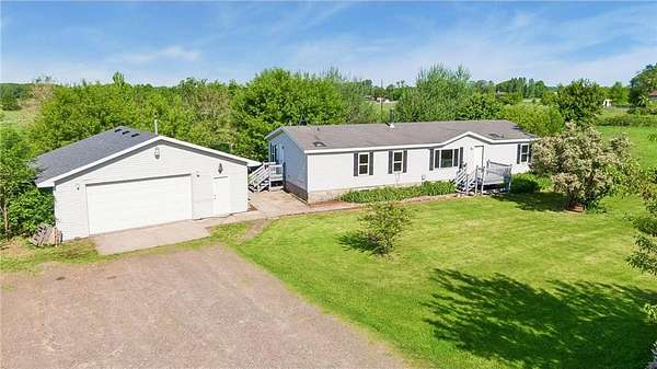 6.72 Acres of Land with Home for Sale in Milaca, Minnesota