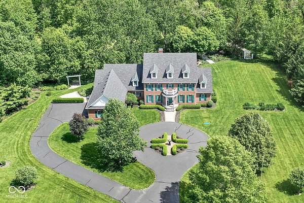 4 Acres of Land with Home for Sale in Zionsville, Indiana
