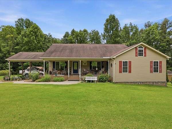 11.4 Acres of Recreational Land with Home for Sale in Mooresburg, Tennessee