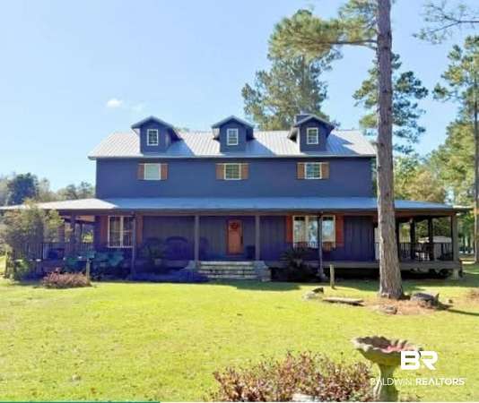 1.88 Acres of Land with Home for Sale in Summerdale, Alabama