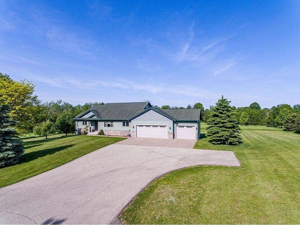 5 Acres of Land with Home for Sale in Hager City, Wisconsin