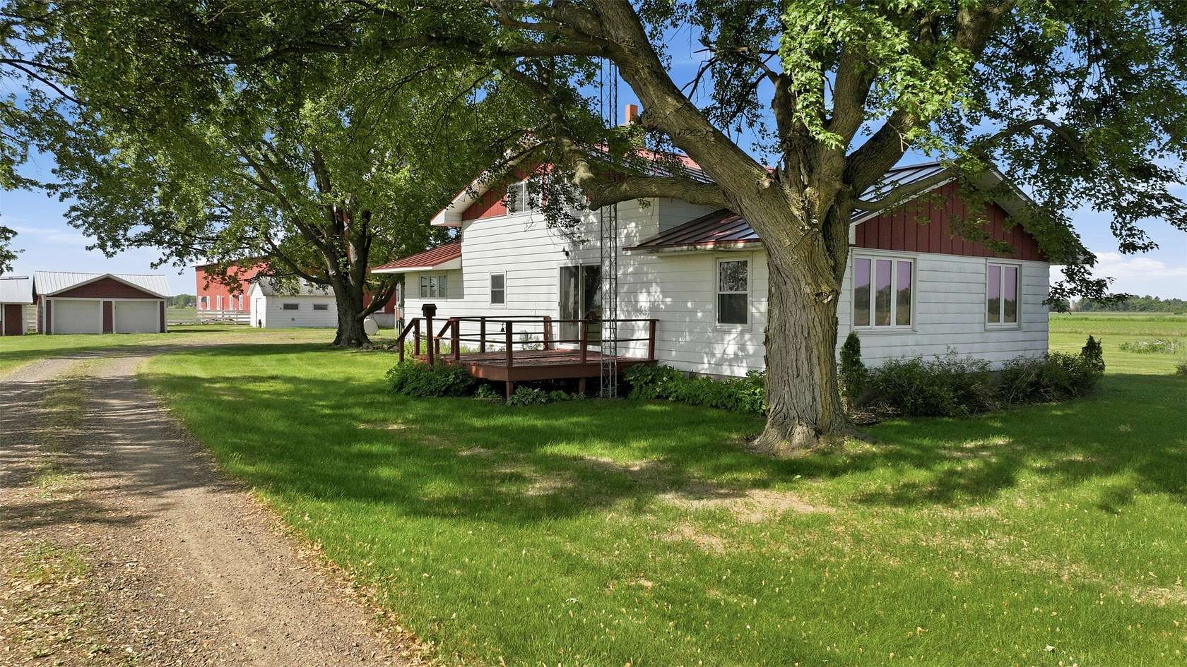 3 Acres of Land with Home for Sale in Bloomer, Wisconsin