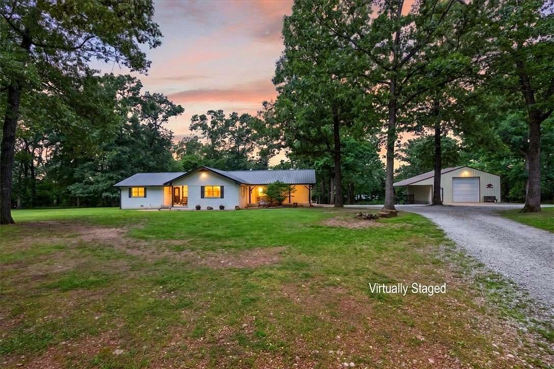 7 Acres of Land with Home for Sale in Huntsville, Arkansas